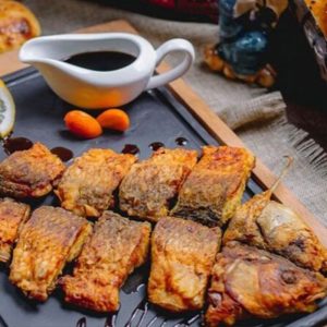 غذای دریایی در قشم