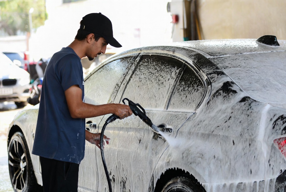 قبل و بعد از کارواش