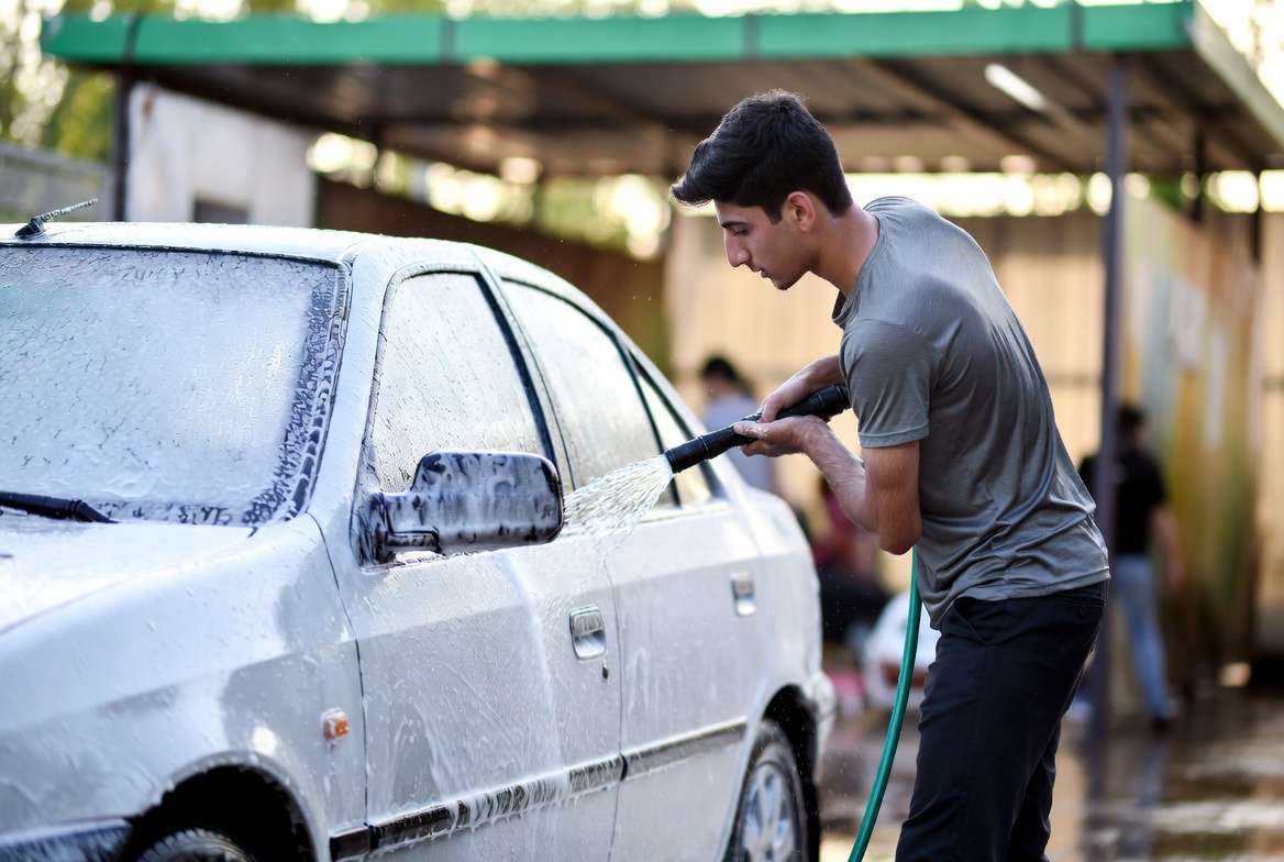 مراحل کارواش