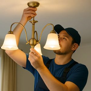 نصب لوستر و نورپردازی در کرج